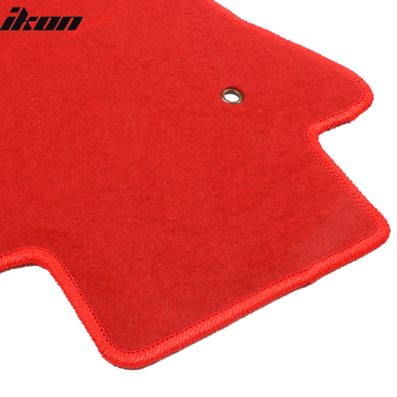 2005-2013 Chevy Corvette C6 Car Floor Mats Carpet 2PC Nylon