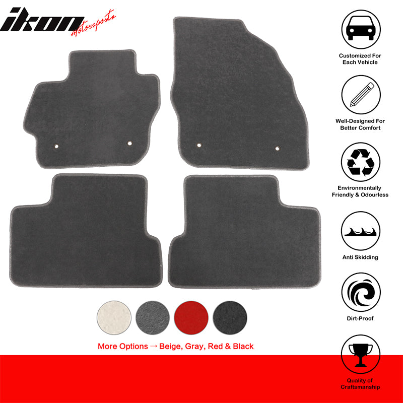 2010-2013 Mazda 3 Car Floor Mats Carpet 4PC Nylon