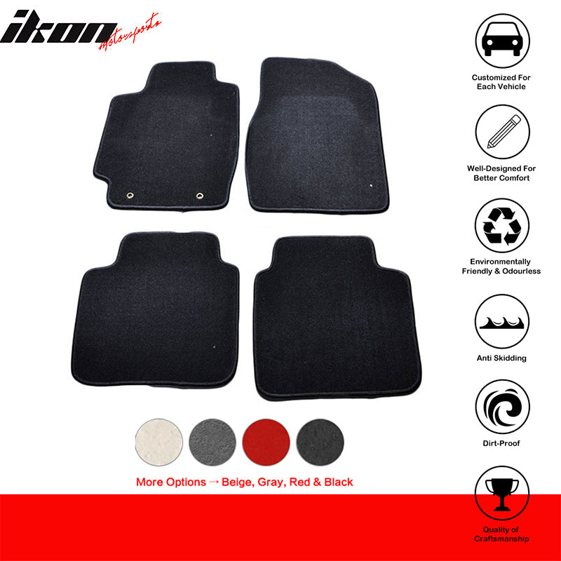 Car Floor Mats Carpet for 2002-2006 Toyota Camry Nylon 4PC