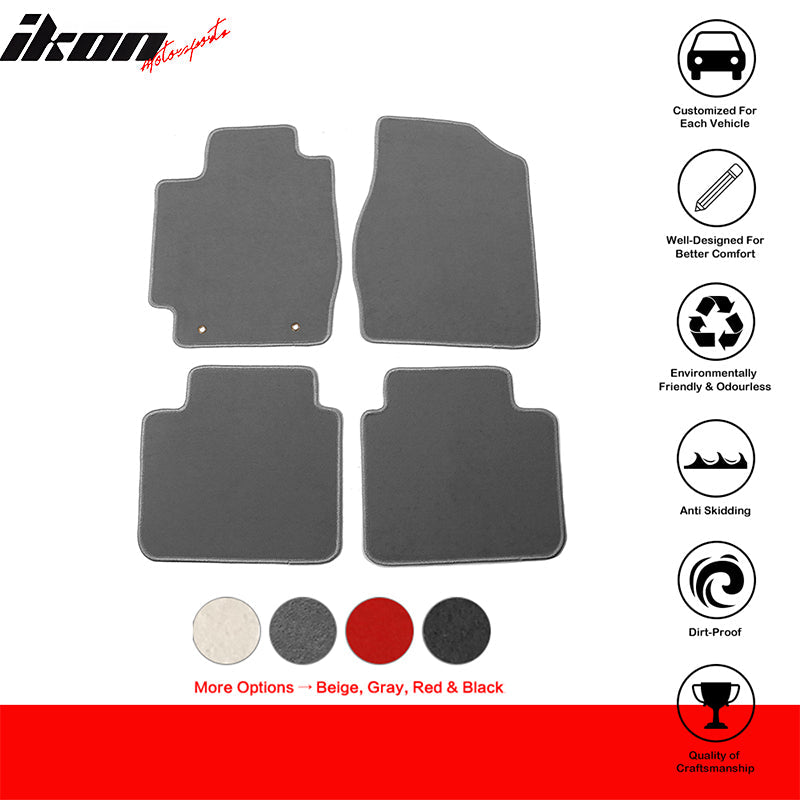 Car Floor Mats Carpet for 2002-2006 Toyota Camry Nylon 4PC