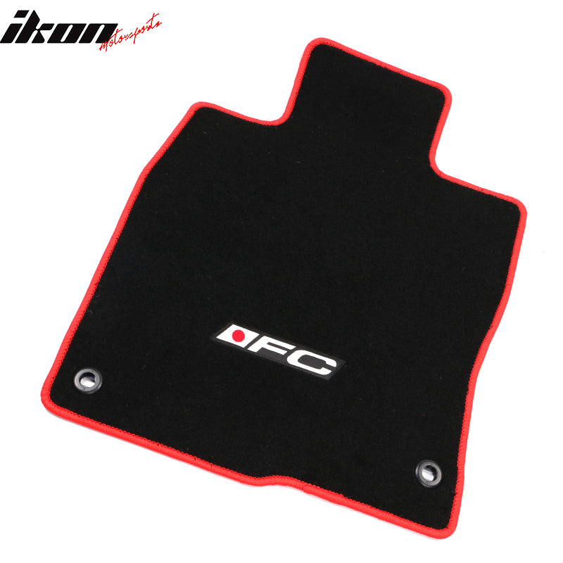 2016-2021 Honda Civic 4-Door Car Floor Mats Carpet 4PC Nylon