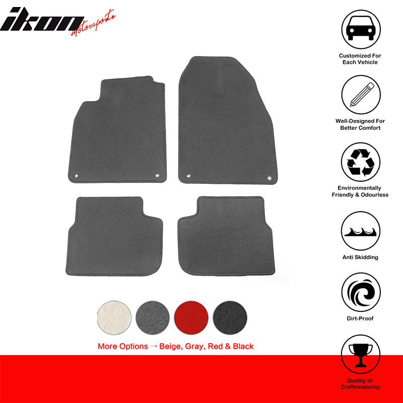 2003-2011 Saab 9-3 Car Floor Mats Carpet 4PC Nylon