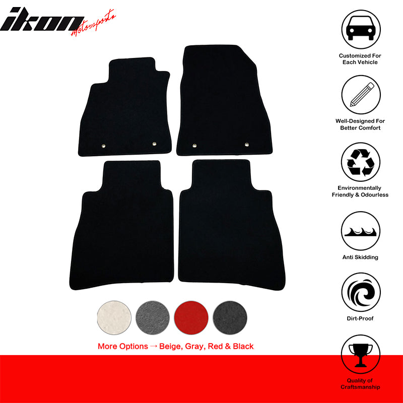 2013-2018 Nissan Sentra Car Floor Mats Carpet 4PC Nylon