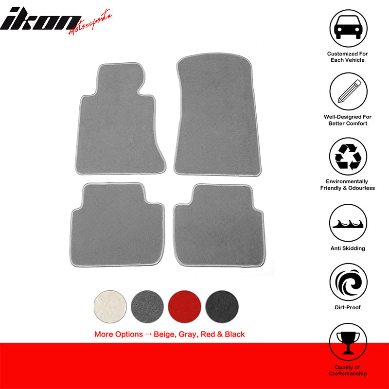 1998-2006 BMW E46 3 Series Car Floor Mats Carpet 4PC Nylon