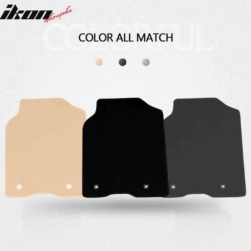 Car Floor Mat for 2013-2018 Acura RDX Black Car Front Rear Nylon 3PCS