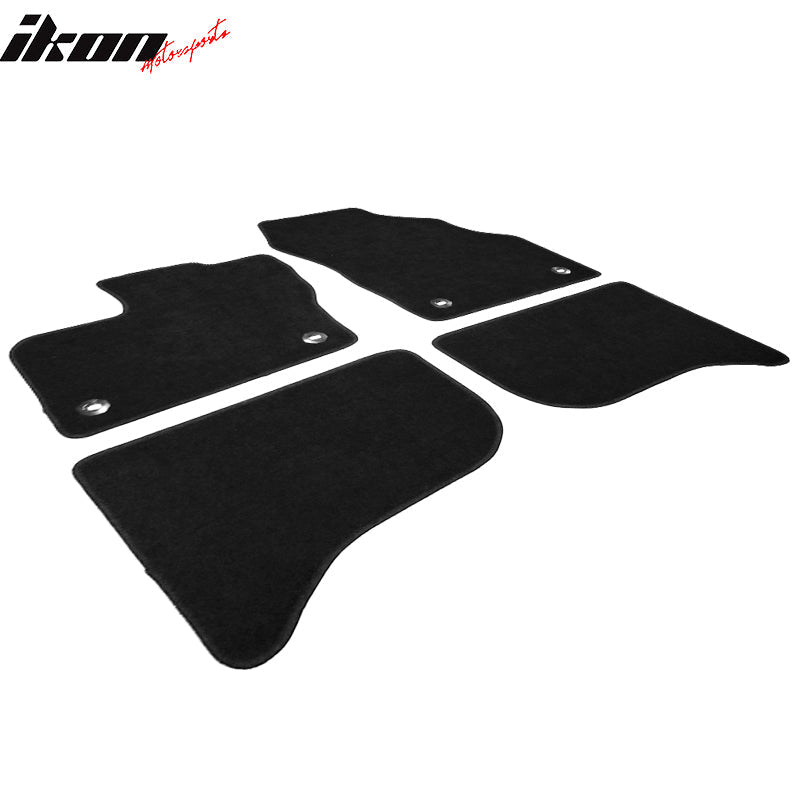 Car Floor Mat for 2016-2020 Toyota Mirai Black Front Rear Nylon 4 PCS