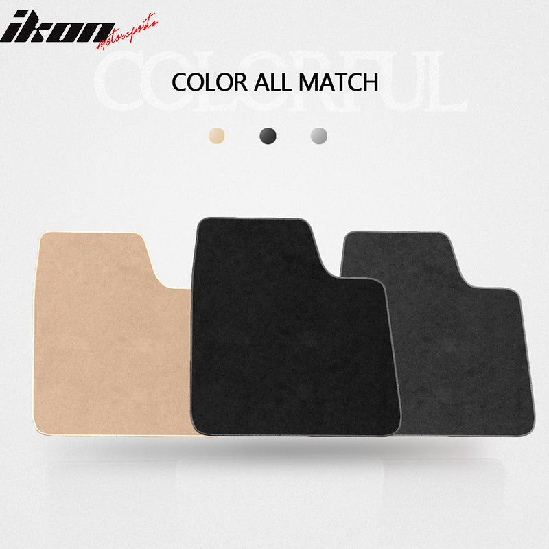 Car Floor Mat for 2000-2005 Chevy Impala Monte Carlo Black Nylon 4PCS
