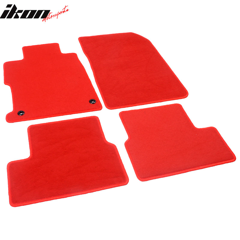 2012-2015 Honda Civic Coupe Car Floor Mats Carpet 4PC Nylon