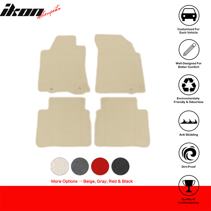 2013-2018 Nissan Altima Car Mats Carpet 4PC