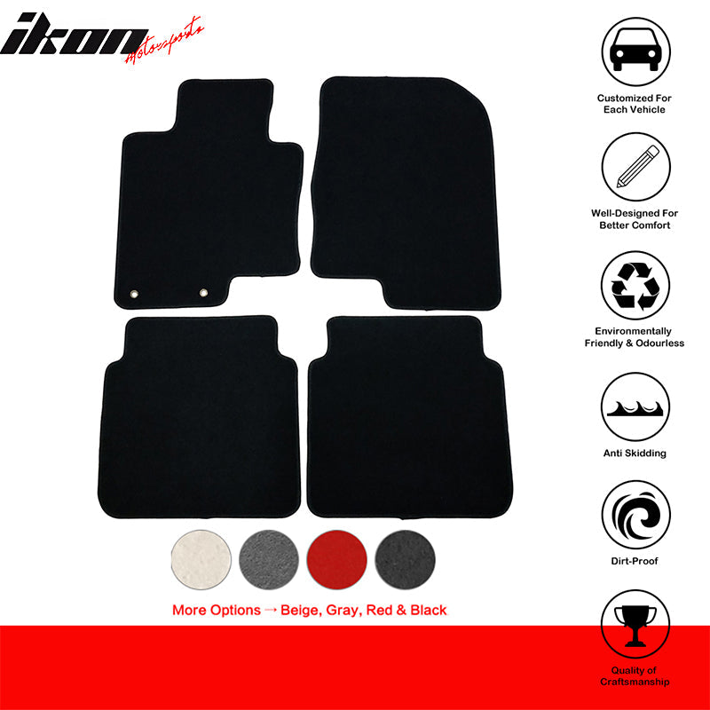 2011-2015 Kia Optima Car Floor Mats Carpet 4PC Nylon