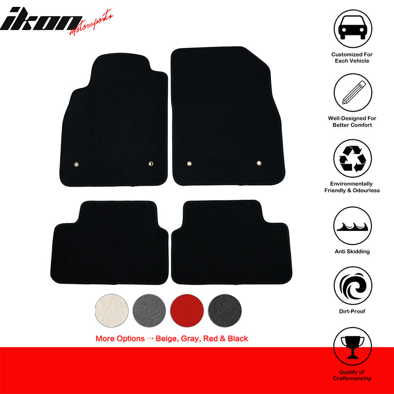 2008-2016 Chevrolet Cruze Car Floor Mats Carpet 4PC