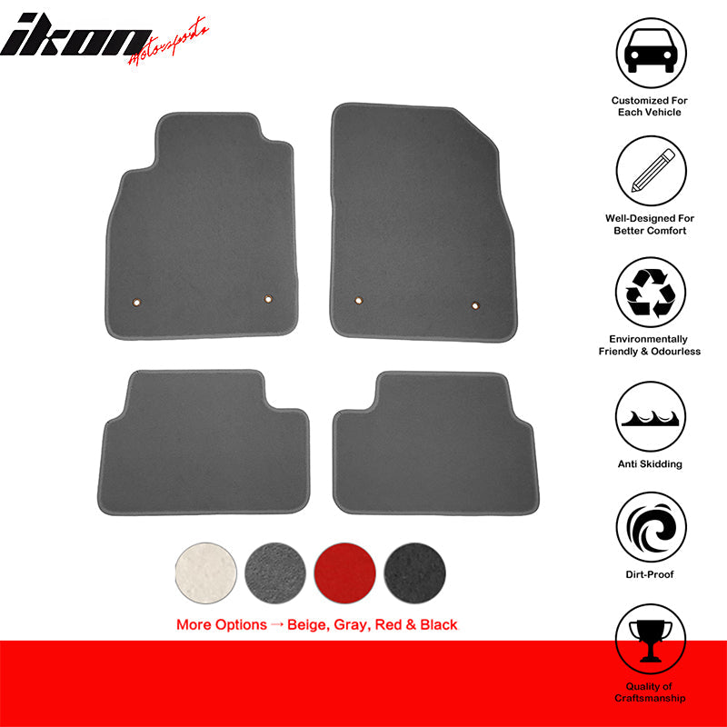 2008-2016 Chevrolet Cruze Car Floor Mats Carpet 4PC