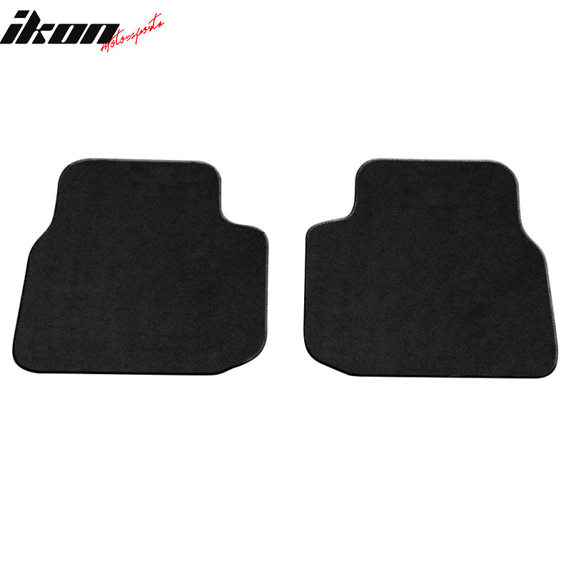 Car Floor Mat for 1998-2003 Chevrolet Malibu Black Nylon 4PC