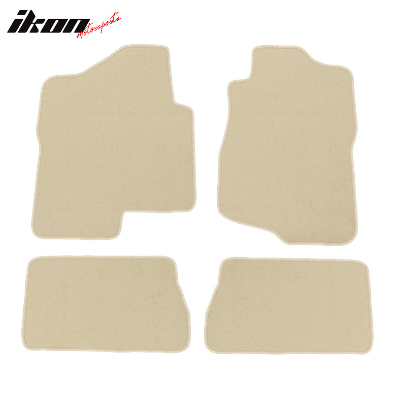 2007-2013 Chevrolet Silverado GMC Sierra Crew Cab Floor Mats 4PC Nylon