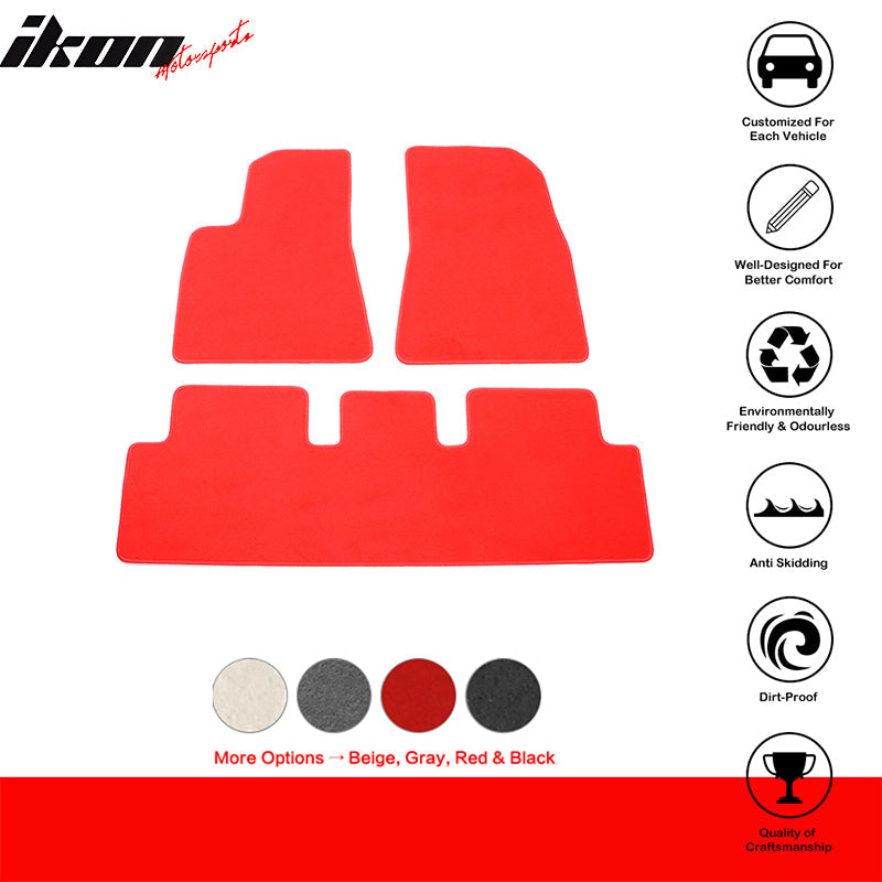 2017-2023 Tesla Model 3 Floor Mats Carpets
