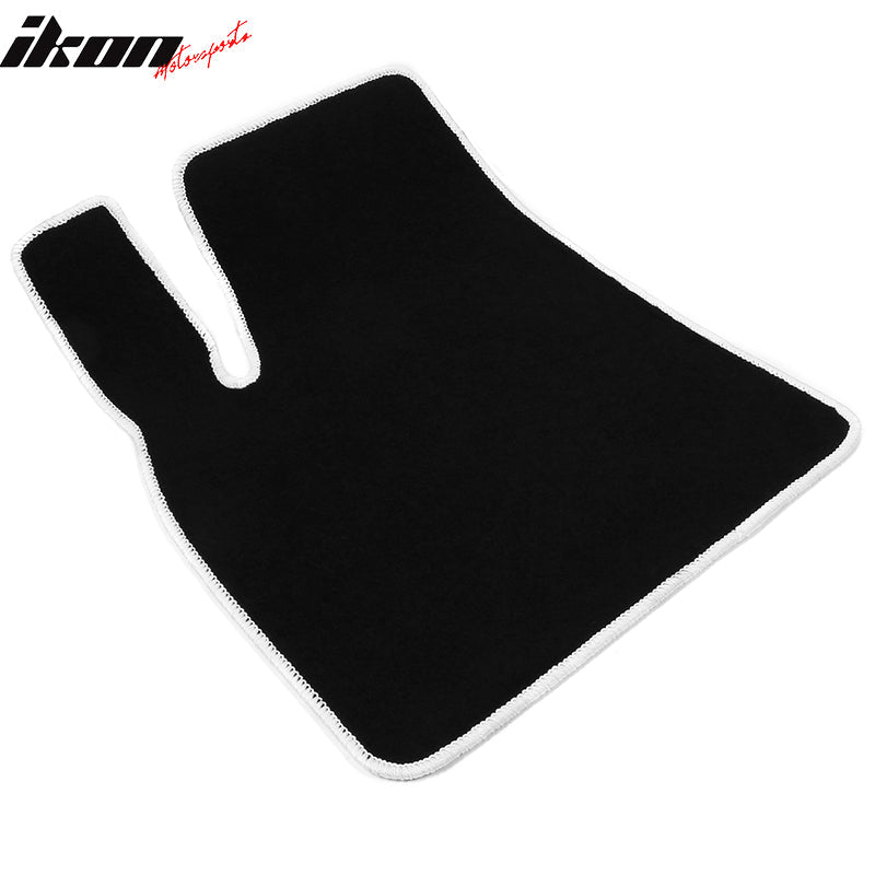 2012-2019 Tesla Model S Latex Floor Mats All Weather Carpet Black