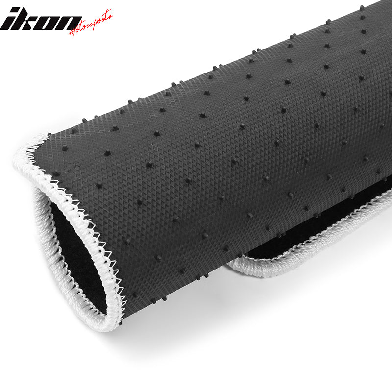 2012-2019 Tesla Model S Latex Floor Mats All Weather Carpet Black