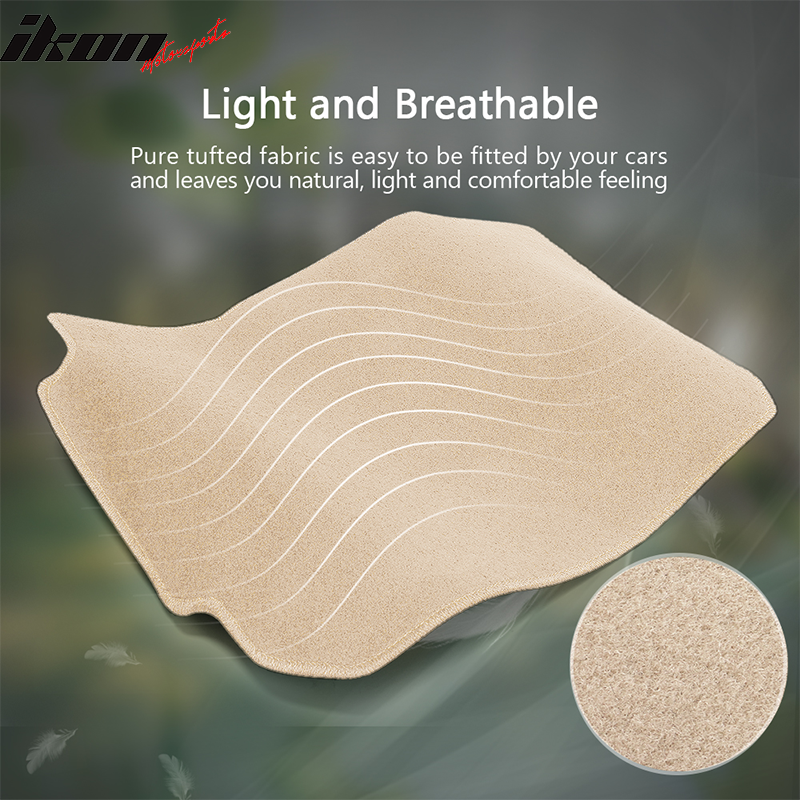 2018-2023 Chevy Equinox Car Floor Mats Carpet 3PC Polyester