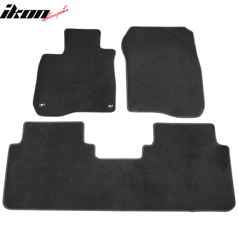 2017-2022 Honda CR-V Car Floor Mats Carpet 3PC Nylon