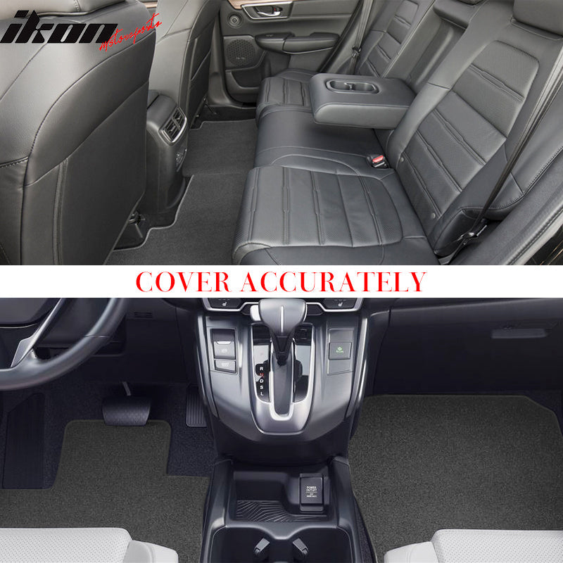 2017-2022 Honda CR-V Car Floor Mats Carpet 3PC Nylon
