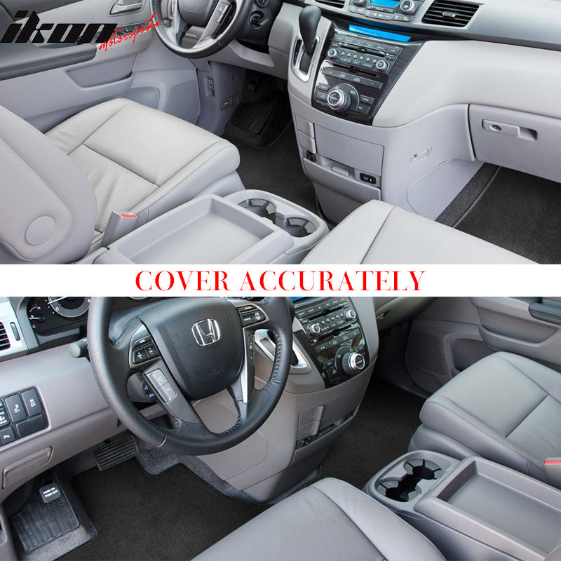2011-2017 Honda Odyssey Car Floor Mats Carpet 3PC Nylon
