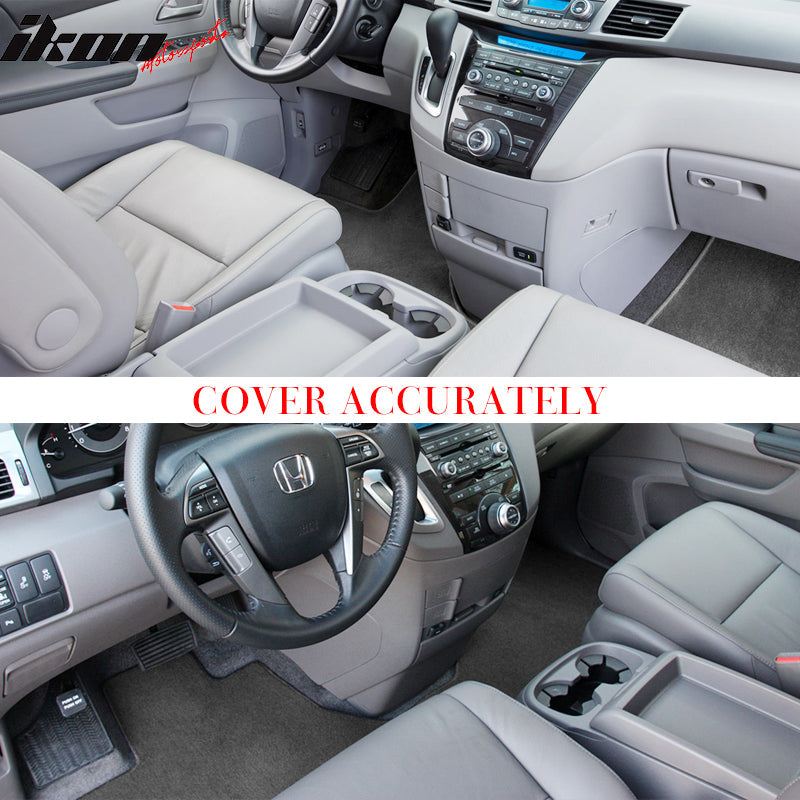 2011-2017 Honda Odyssey Car Floor Mats Carpet 3PC Nylon