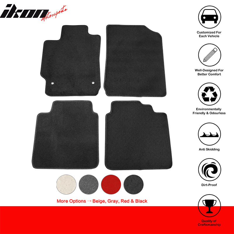 2007-2011 Toyota Camry Car Floor Mats Carpet 4PC Nylon