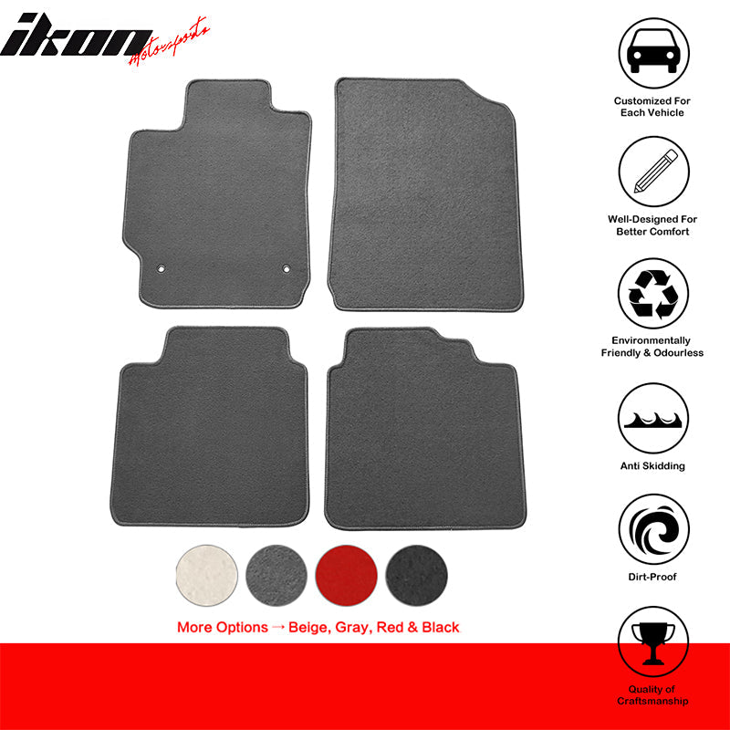 2007-2011 Toyota Camry Car Floor Mats Carpet 4PC Nylon