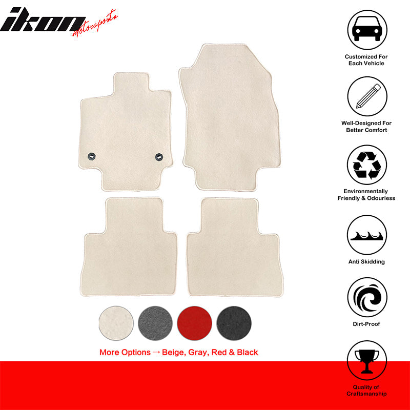 2019-2023 Toyota RAV4 Car Mats Carpet 4PC Nylon