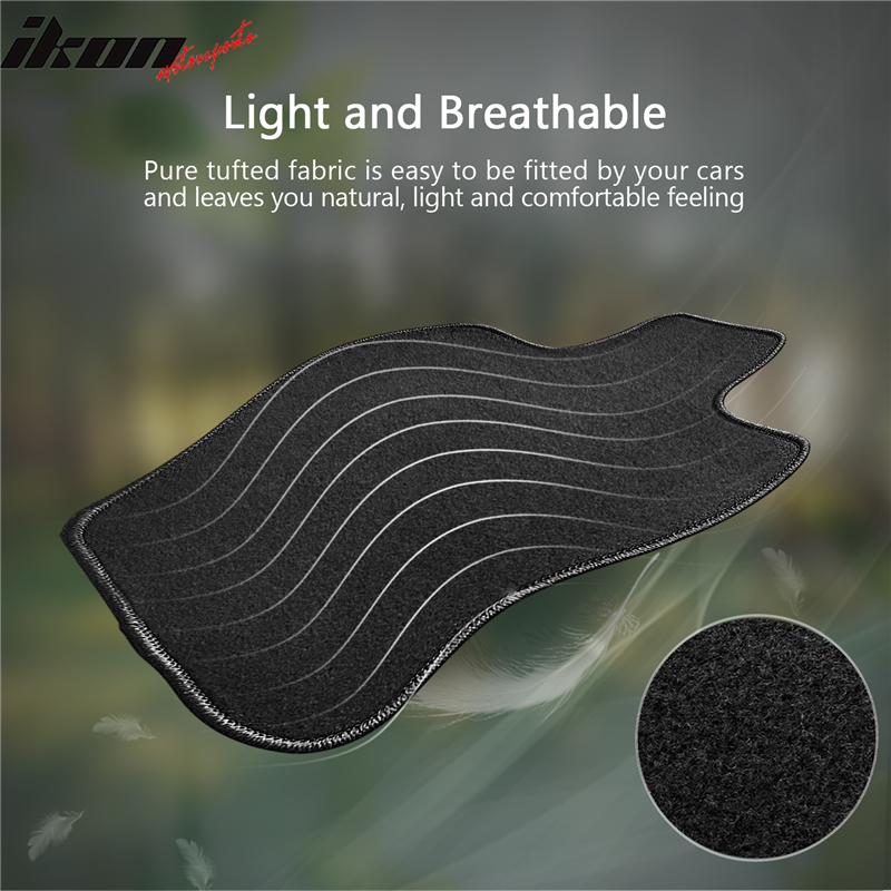 2020-2025 Toyota Supra MK5 Car Floor Mats Carpet 2PC Nylon