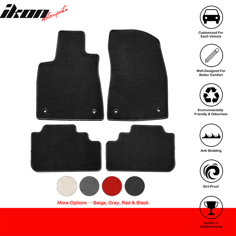 2016-2022 Lexus RX350 RX450H Car Floor Mats Carpet 4PC Nylon