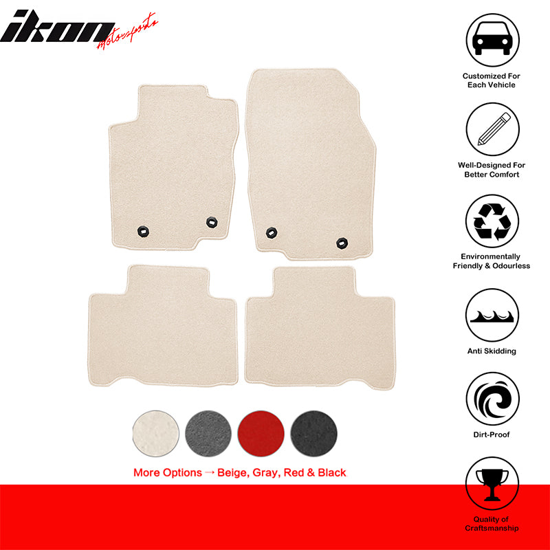 2015-2021 Lexus NX200t NX300 NX300h Car Floor Mats Carpet 4PC Nylon