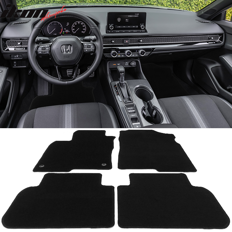 2022-2025 Honda Civic Acura Integra Car Floor Mats Carpet 4PC Nylon