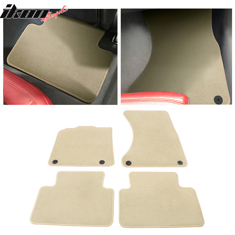2015-2025 Porsche Macan 4PCS Driver Passenger Floor Mats Nylon
