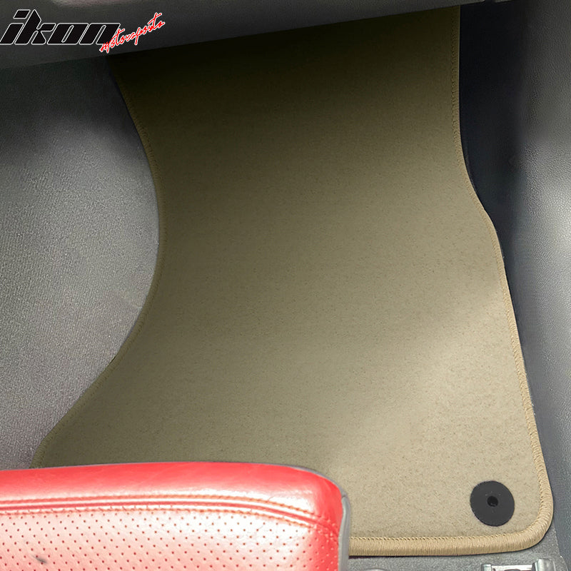 2015-2025 Porsche Macan 4PCS Driver Passenger Floor Mats Nylon