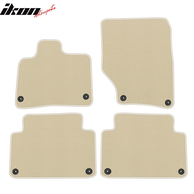 2007-2015 Audi Q7 Nylon Floor Mats Liner Front Rear Carpets Set