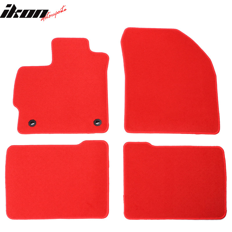 2012-2015 Toyota Prius Nylon Floor Mats Liner Front Rear Carpets