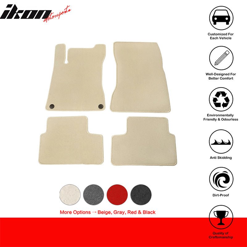 2020-2023 Benz C118 CLA-Class Nylon Floor Mats Front Rear Carpet