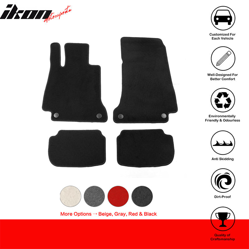 2018-2023 Benz W238 E-Class Nylon Floor Mats Front Rear Carpets