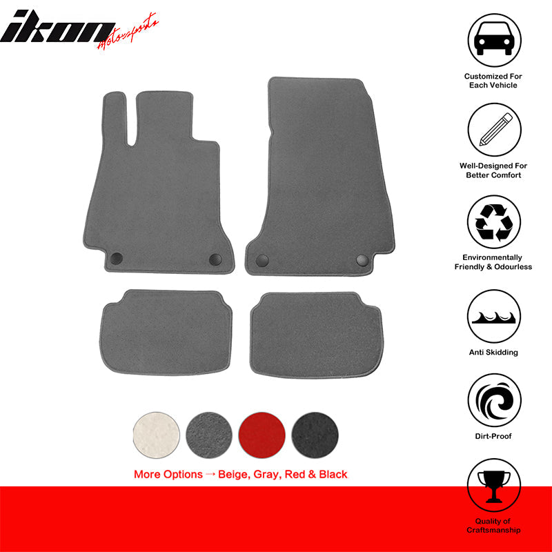2018-2023 Benz W238 E-Class Nylon Floor Mats Front Rear Carpets