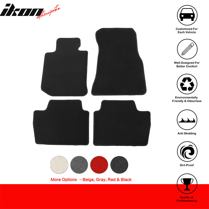 2021-2025 BMW G22 4 Series Nylon Floor Mat Front Rear Carpet Set