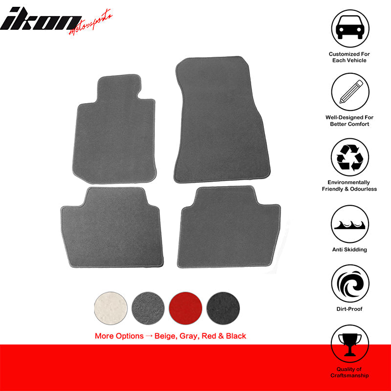 2021-2025 BMW G22 4 Series Nylon Floor Mat Front Rear Carpet Set