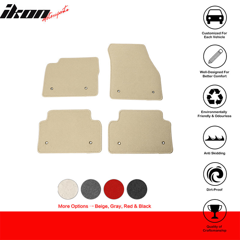 2018-2023 Jaguar E-Pace Nylon Floor Mats Front Rear Car Carpets