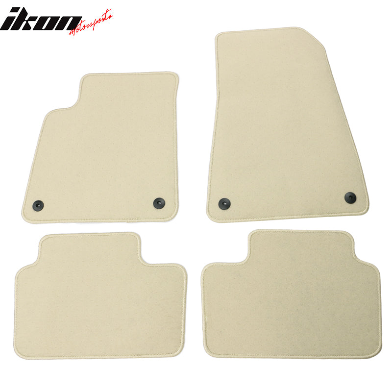 2021-2023 Polestar 2 Nylon Car Floor Mats Front Rear Carpets 4PC