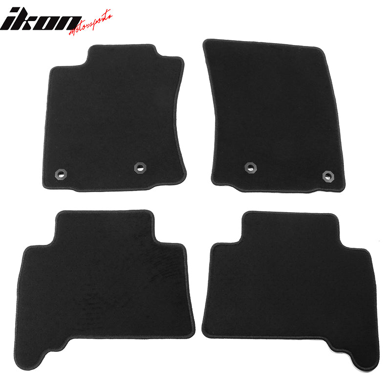 2014-2024 Toyota 4Runner Nylon Car Floor Mats Front Rear Carpets