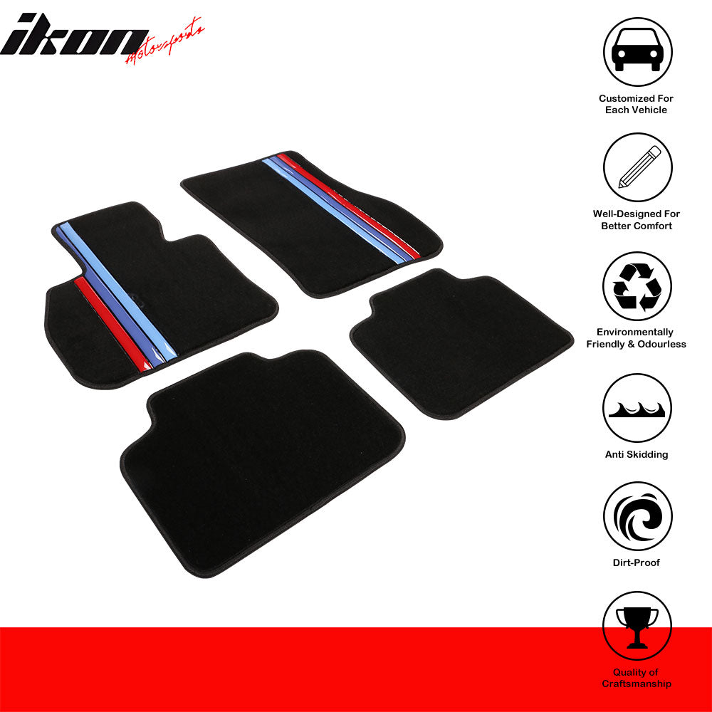 2017-2023 Mini Cooper Countryman Nylon Car Floor Mats Carpet 4PC
