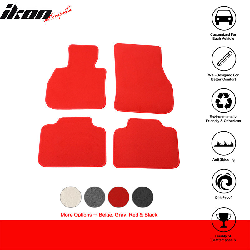 2017-2023 Mini Cooper Countryman Nylon Car Floor Mats Carpet 4PC