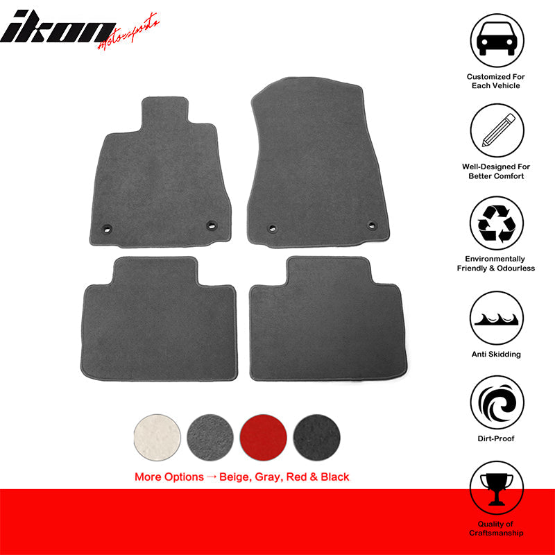2014-2024 Lexus IS250 IS300 IS350 Nylon Floor Mats Liner Carpet OEM#