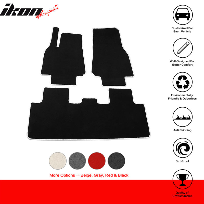 2020-2024 Tesla Model Y OE Front Rear Floor Mats Carpets