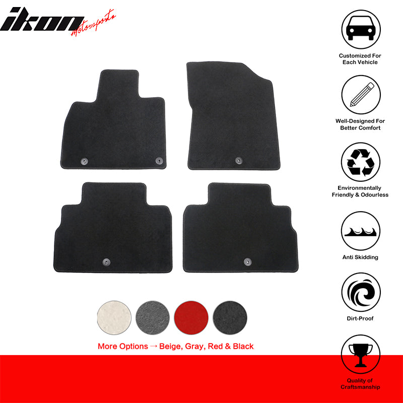 2020-2024 Kia Telluride OE Front Rear Floor Mats Carpets Nylon